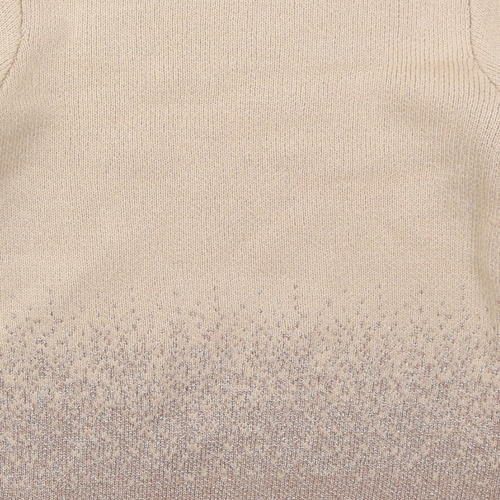 Womens UK Size S Oasis Pink Pullover Jumper