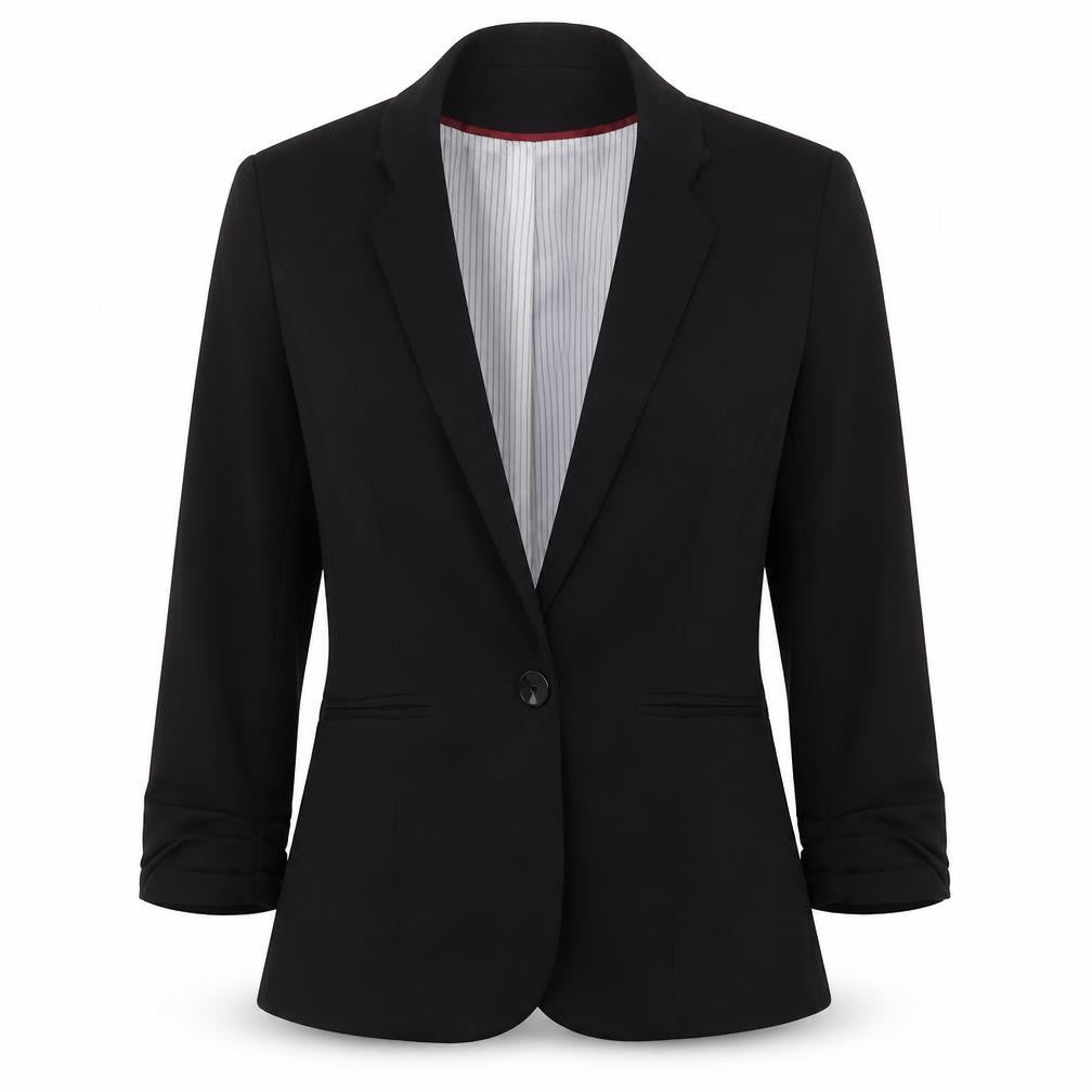 Womens UK Size 10 Atmosphere Regular Black Suit Jacket