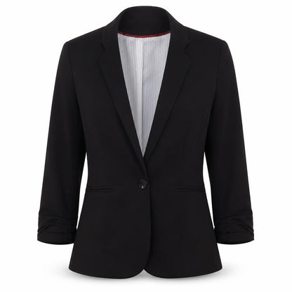 Womens UK Size 10 Atmosphere Regular Black Suit Jacket