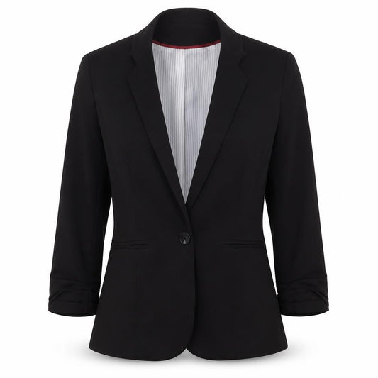 Womens UK Size 10 Atmosphere Regular Black Suit Jacket