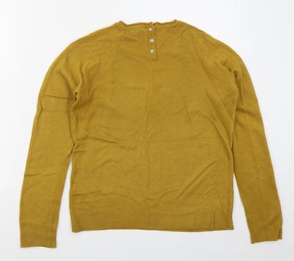 Womens UK Size 10 Atmosphere Beige Pullover Jumper