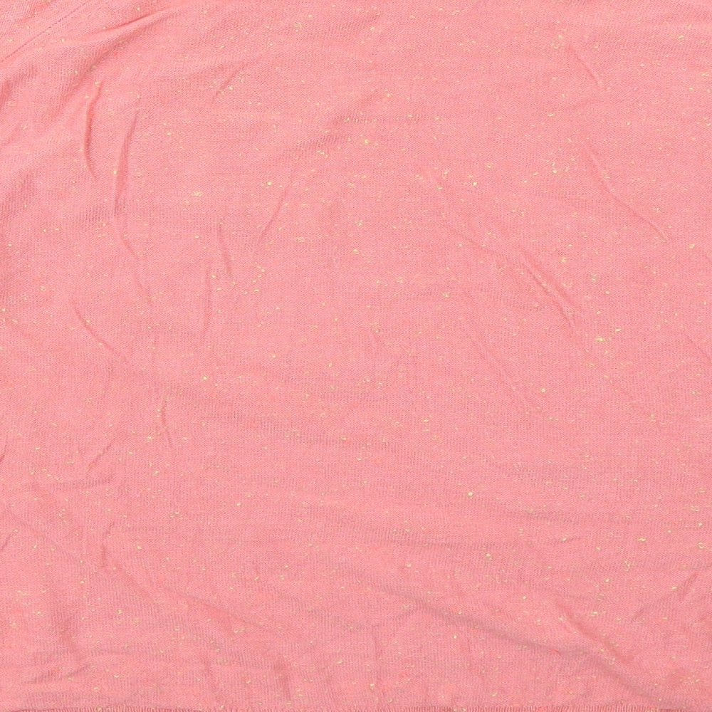 Womens UK Size 16 Topshop Pink Pullover Jumper