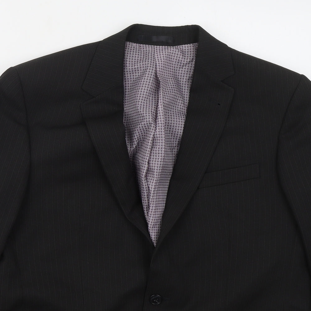 Mens UK Size 40 Taylor & Wright Regular Black Suit Jacket