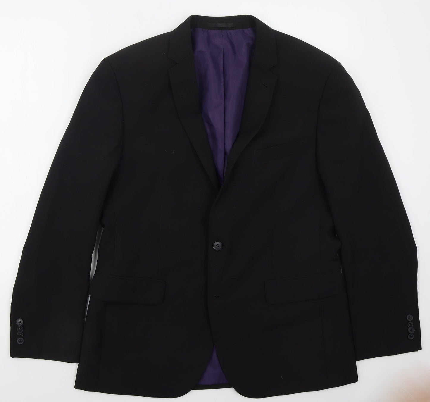 Mens UK Size 42 Taylor & Wright Regular Black Suit Jacket