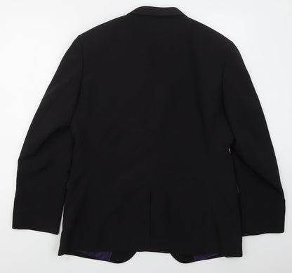 Mens UK Size 42 Taylor & Wright Regular Black Suit Jacket