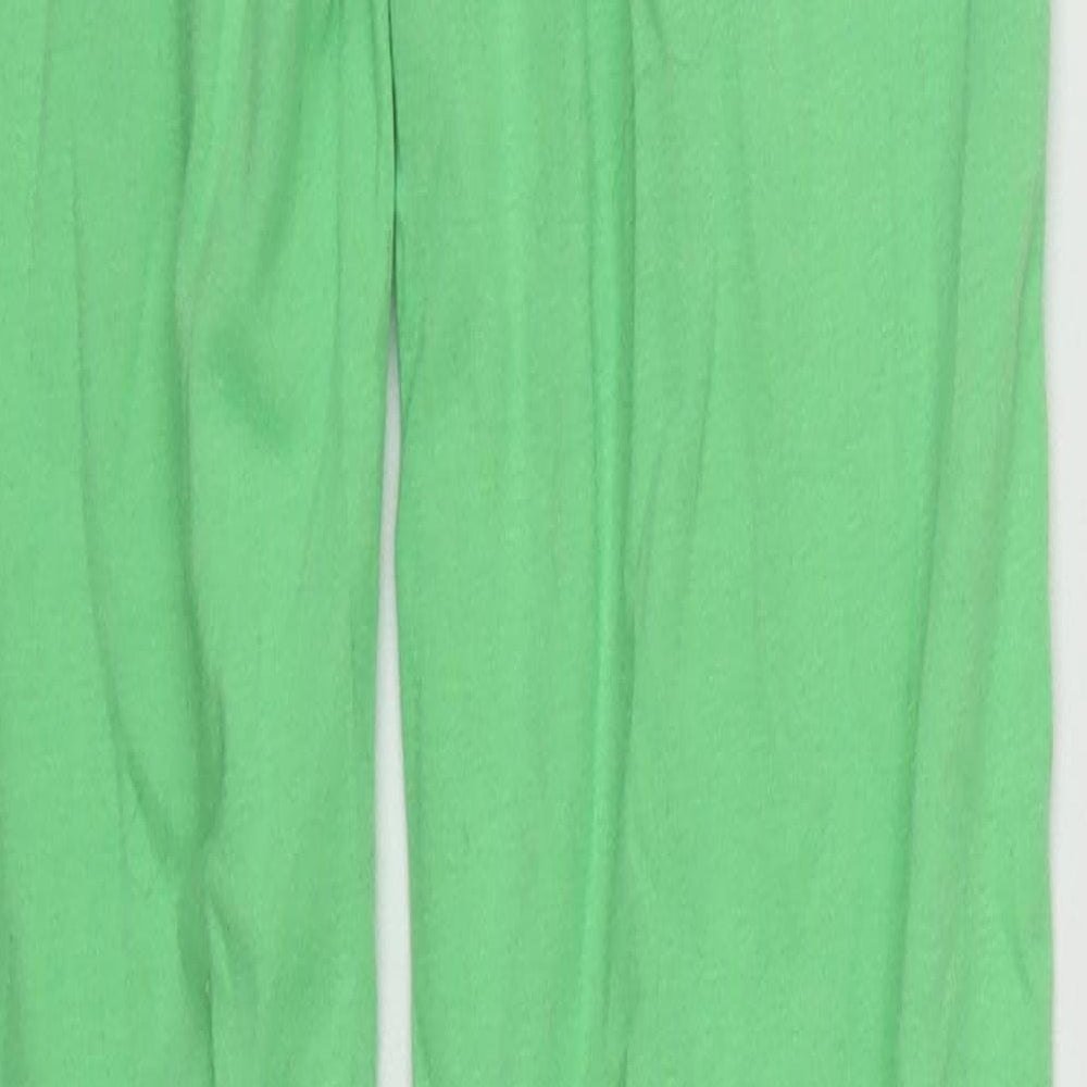 Womens UK Size 8 Missguided Regular Fit Jegging Green Trousers