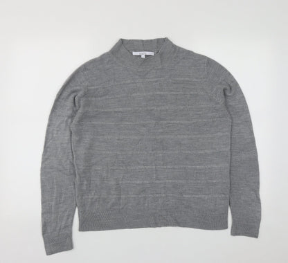 Womens UK Size L Vida Vi Grey Pullover Jumper