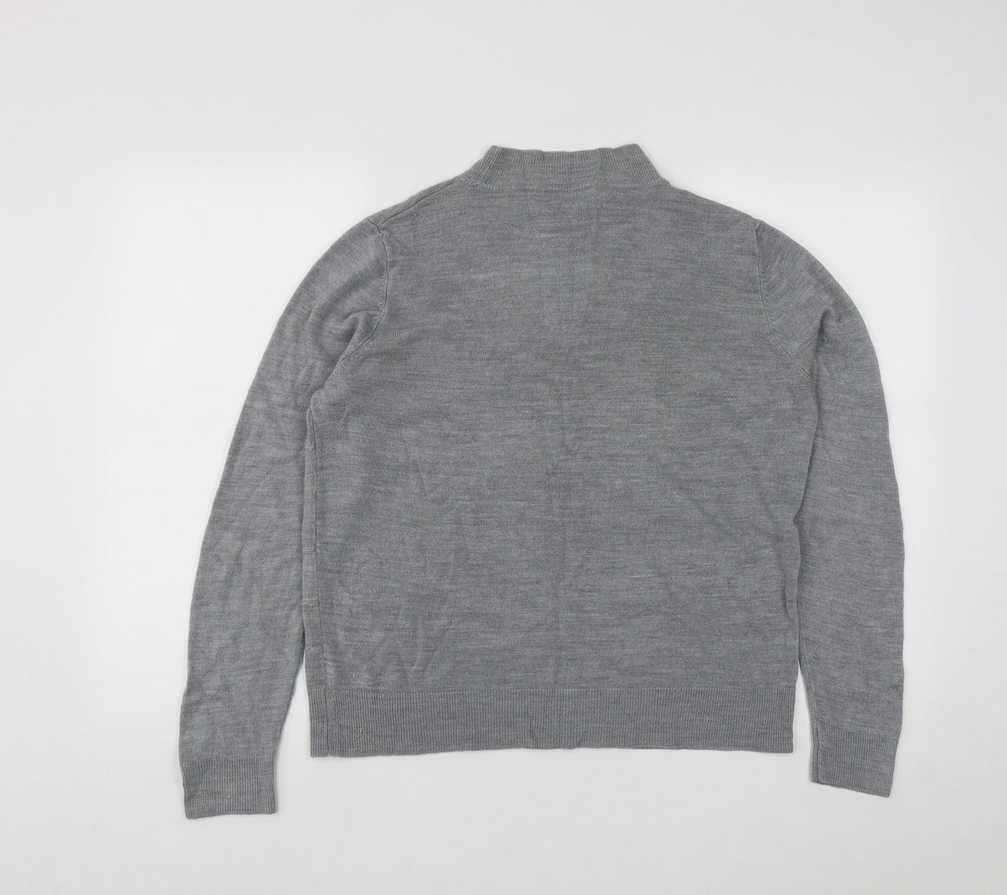 Womens UK Size L Vida Vi Grey Pullover Jumper