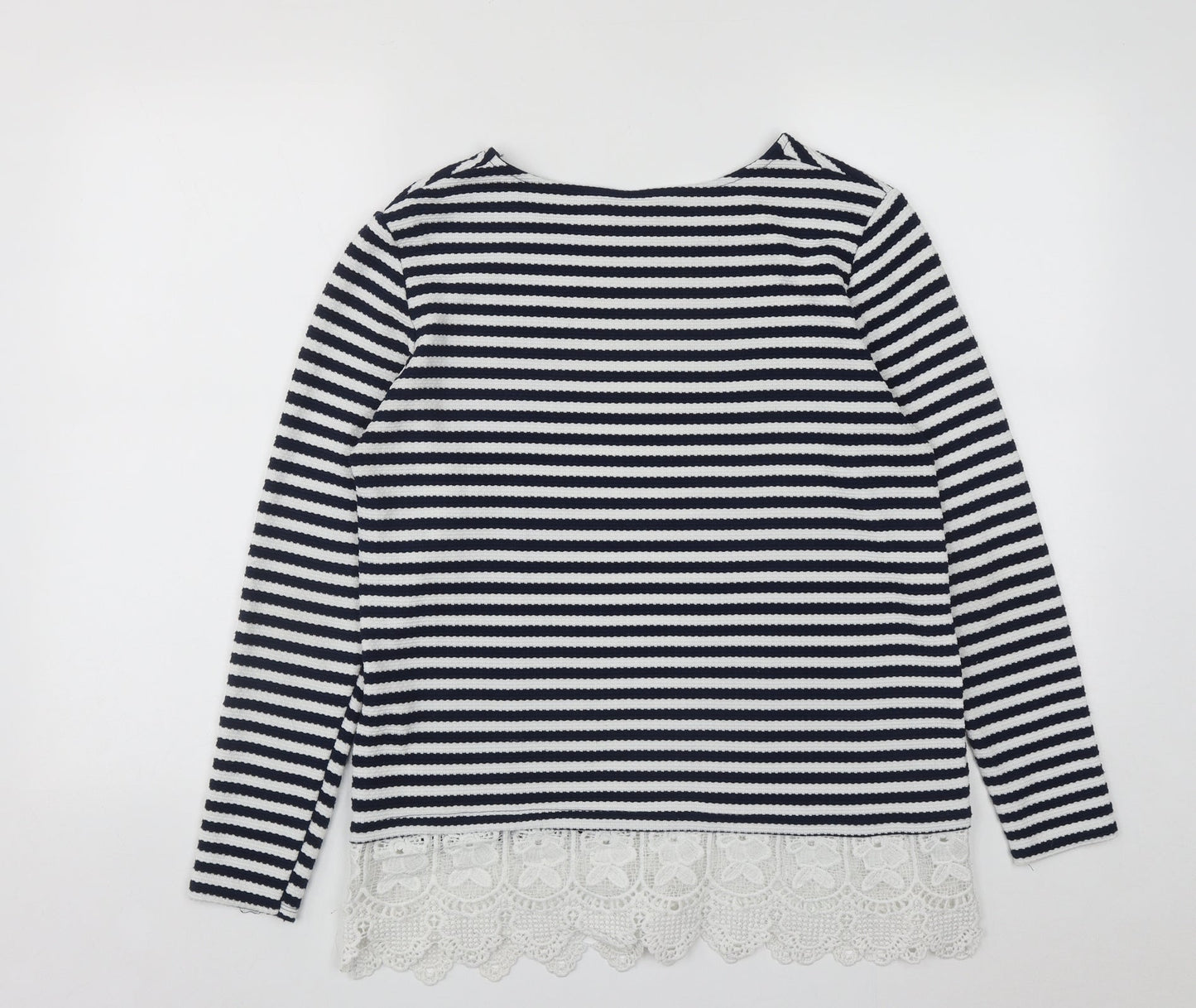 Womens UK Size 10 Dorothy Perkins Multicoloured Basic T-Shirt