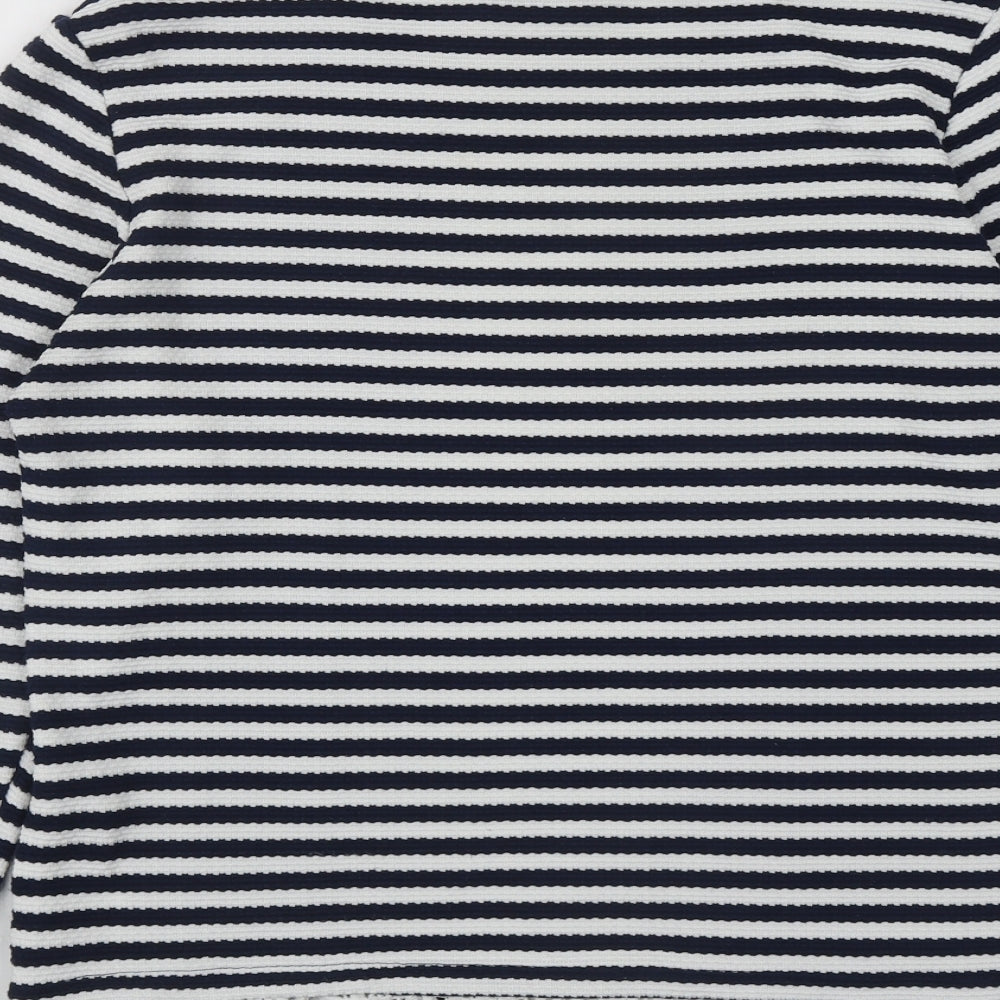 Womens UK Size 10 Dorothy Perkins Multicoloured Basic T-Shirt