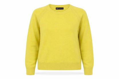 Womens UK Size 12 Marks and Spencer Yellow Pullover Jumper