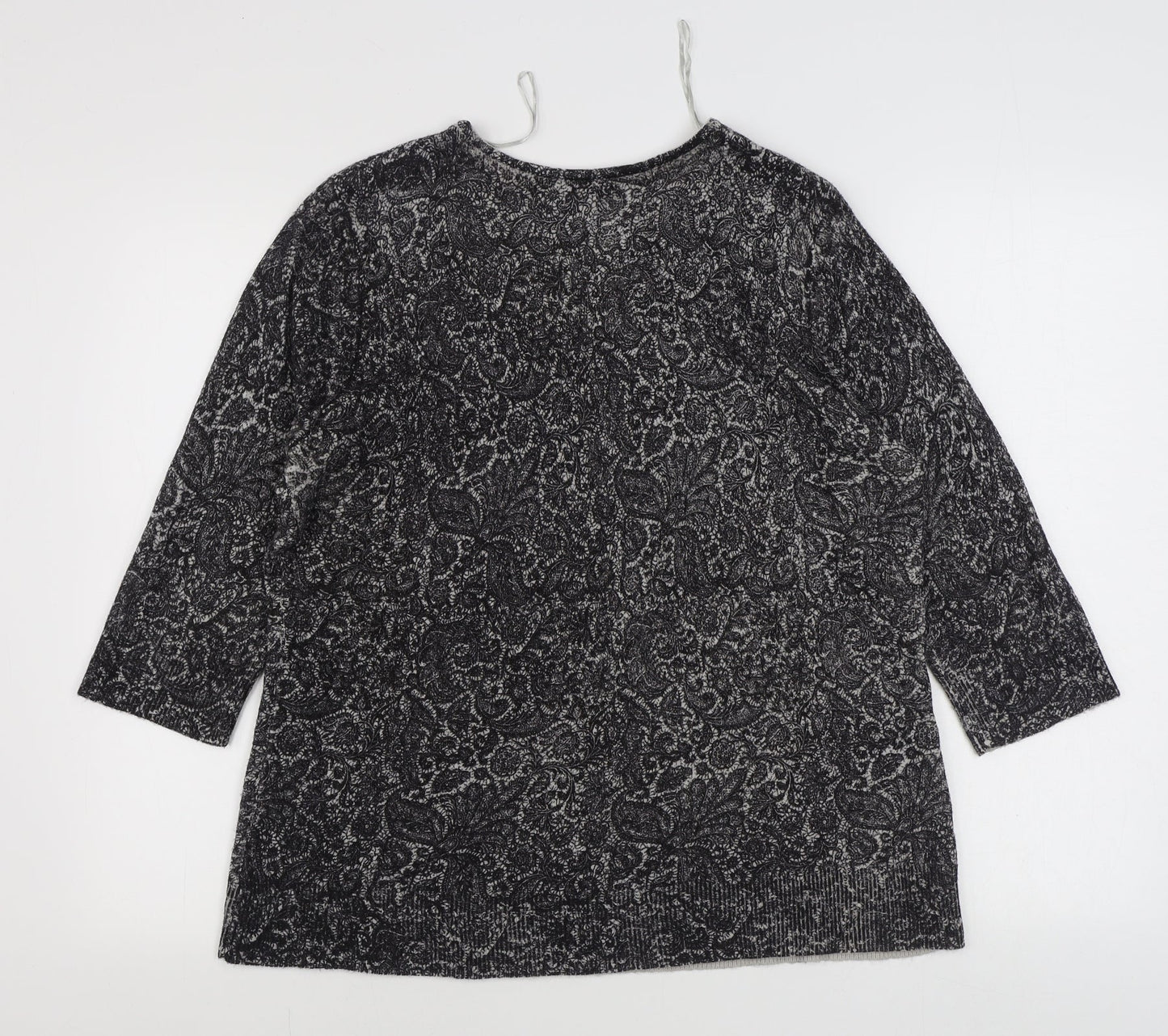 Womens UK Size L BM Grey Pullover Jumper