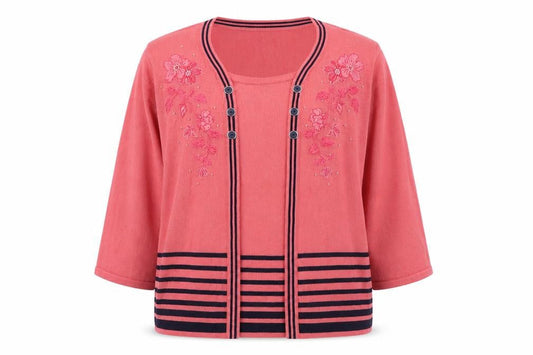 Womens UK Size S Classics Pink Pullover Jumper