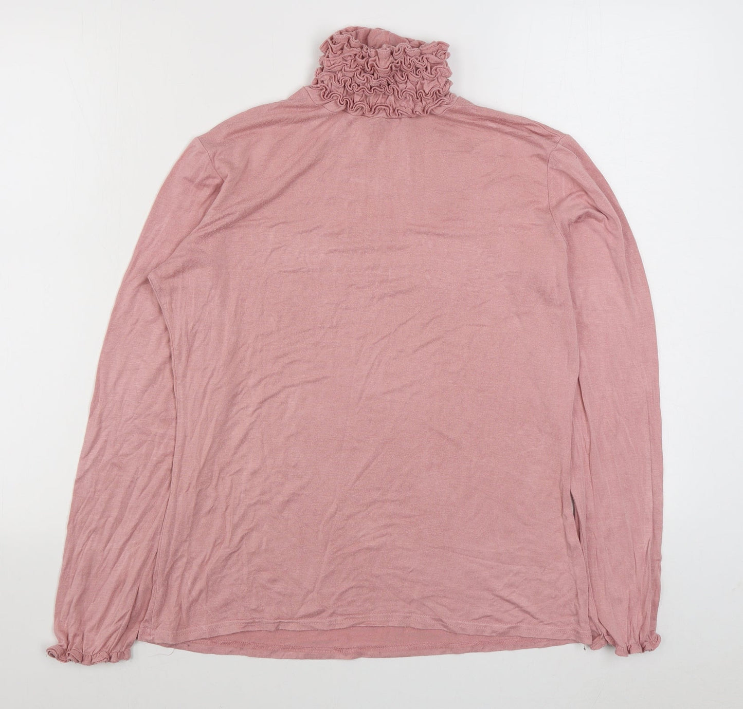 Womens UK Size M Preworn Pink Basic T-Shirt