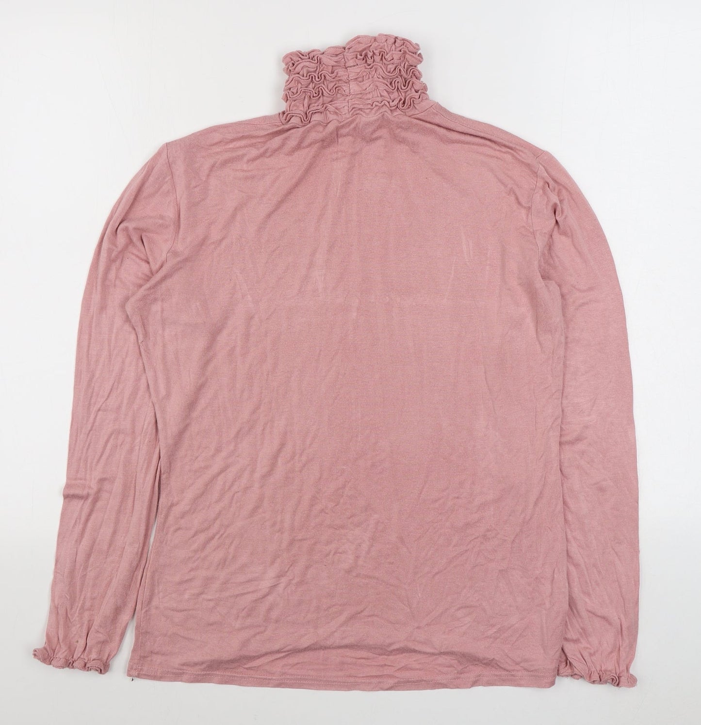 Womens UK Size M Preworn Pink Basic T-Shirt