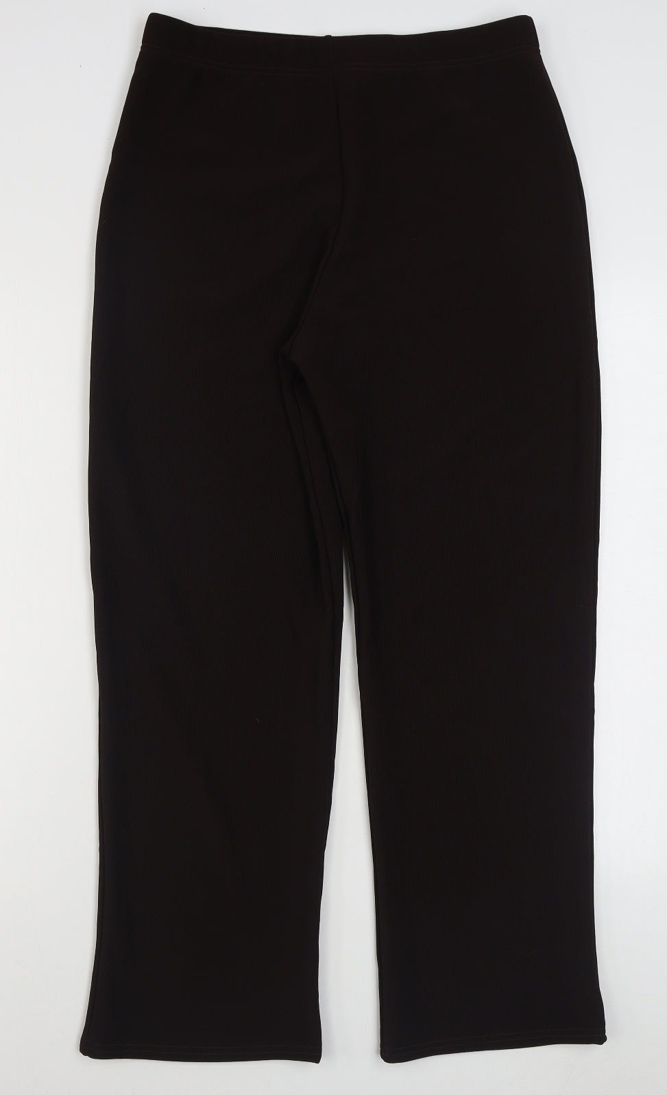 Womens UK Size 3XL Preworn Regular Fit  Brown Trousers