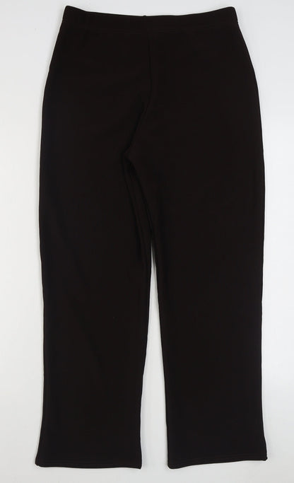 Womens UK Size 3XL Preworn Regular Fit  Brown Trousers