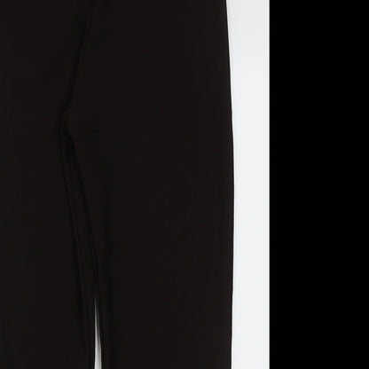 Womens UK Size 3XL Preworn Regular Fit  Brown Trousers