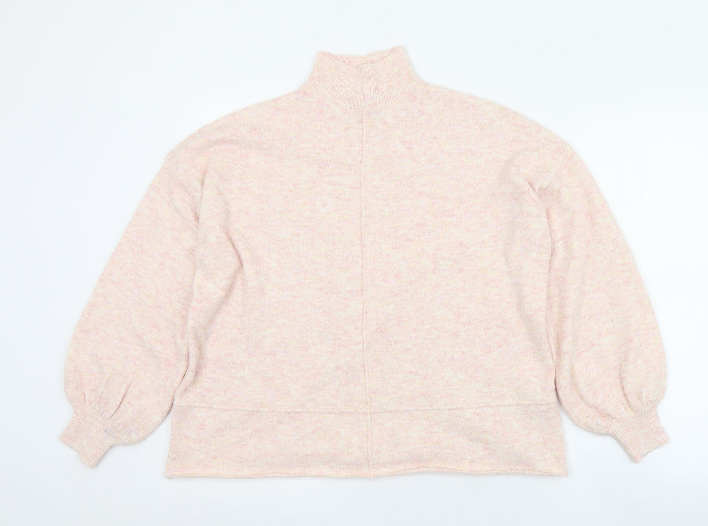 Womens UK Size 10 Miss Selfridge Pink Pullover Jumper