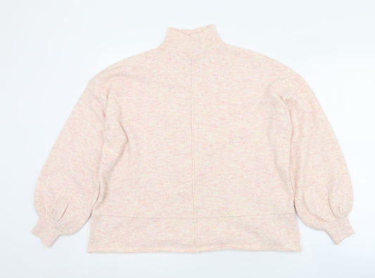 Womens UK Size 10 Miss Selfridge Pink Pullover Jumper
