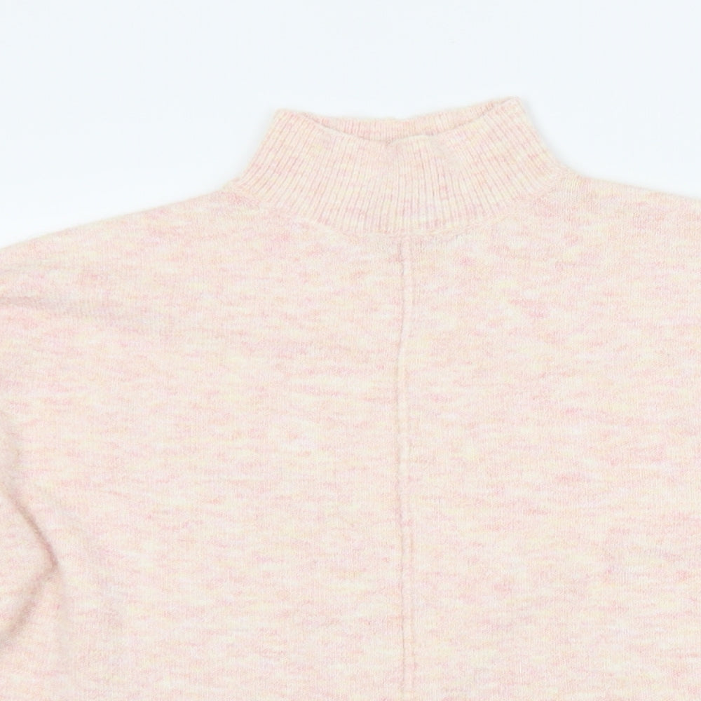 Womens UK Size 10 Miss Selfridge Pink Pullover Jumper