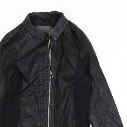 Womens UK Size L CI SONO Black Overcoat