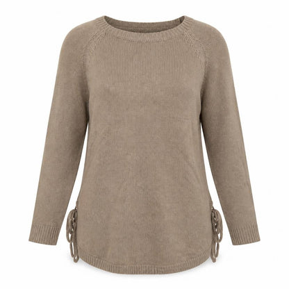 Womens UK Size XL SheIn Brown Pullover Jumper