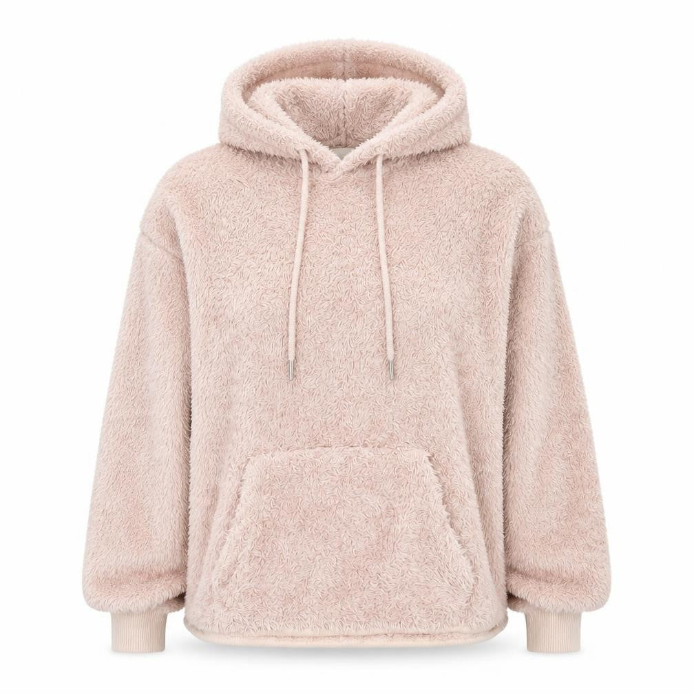 Womens UK Size S H&M Pink Pullover Hoodie