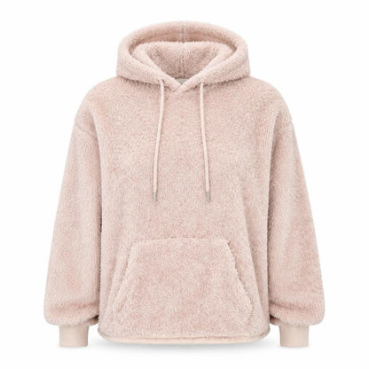 Womens UK Size S H&M Pink Pullover Hoodie