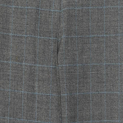 Womens UK Size 10 Preworn Regular Fit Dress Pants Grey Trousers