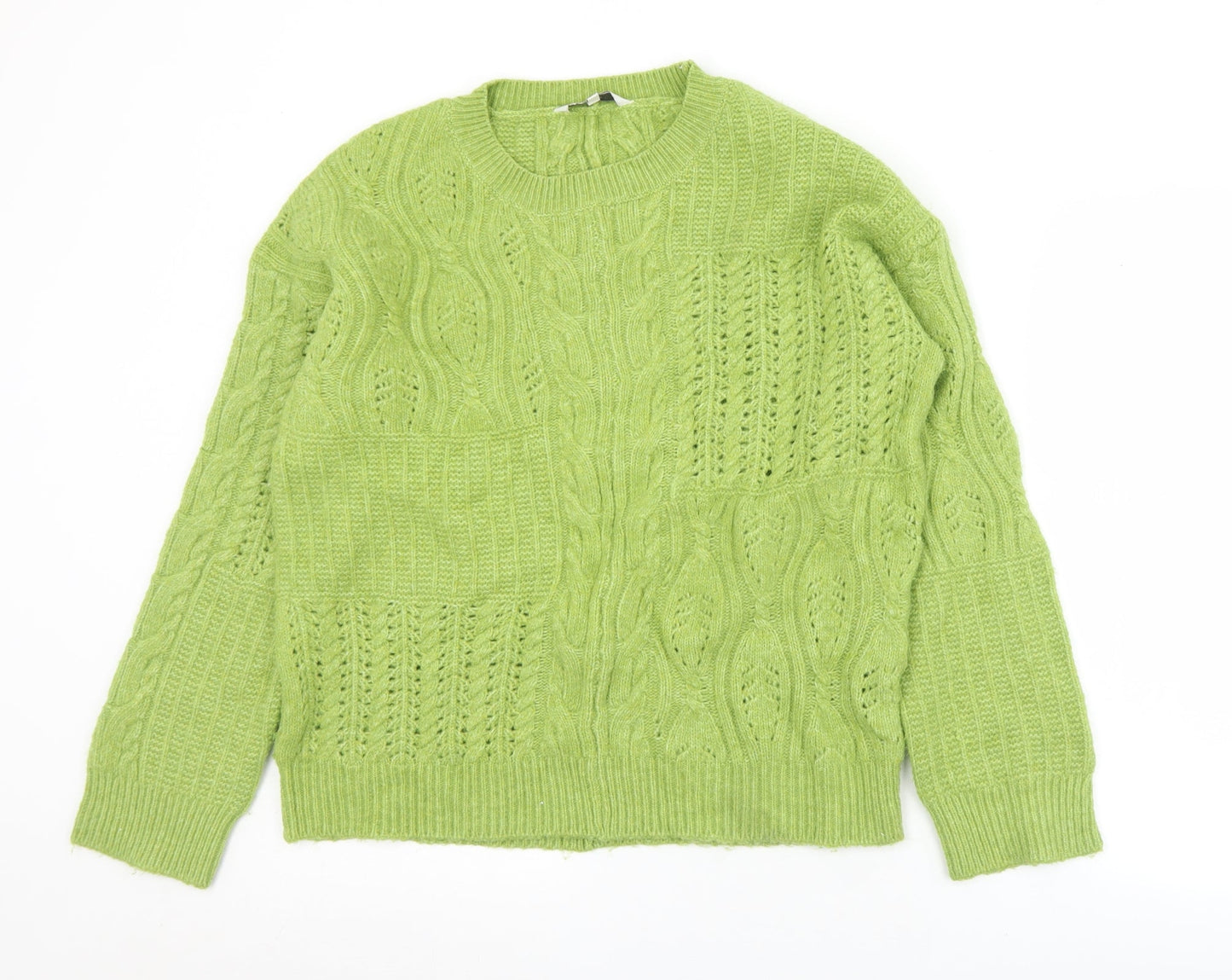 Womens UK Size S NEXT Green Pullover Jumper