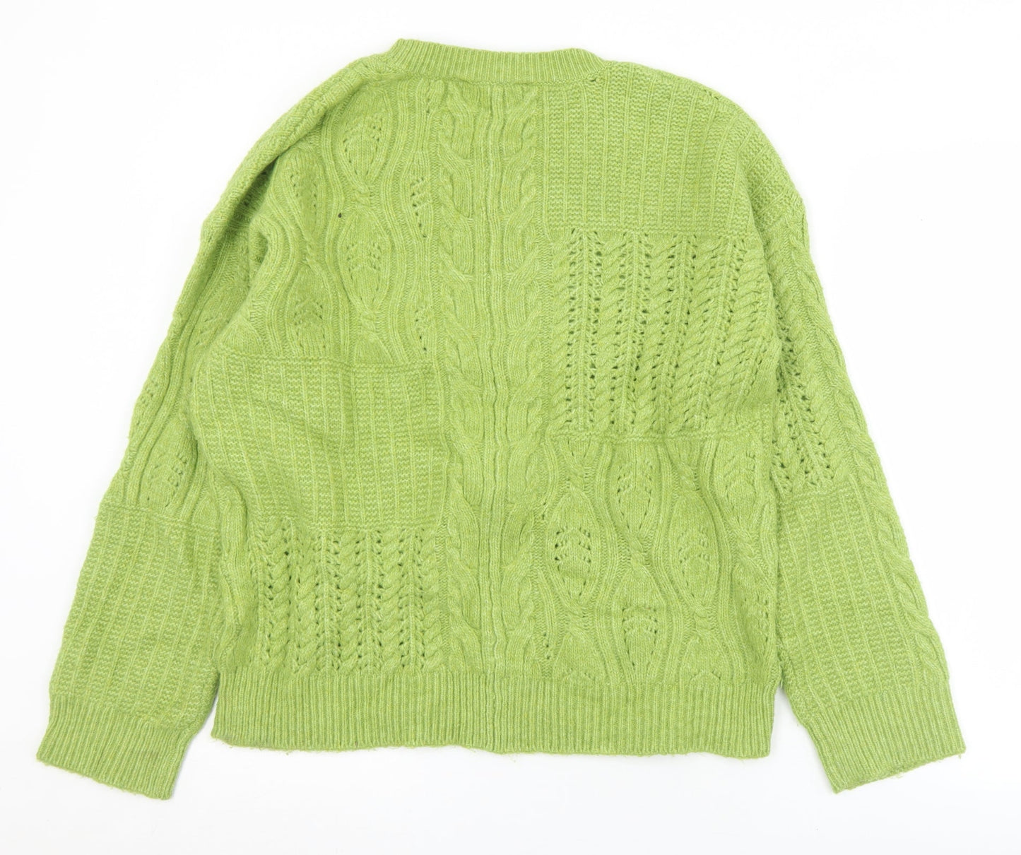Womens UK Size S NEXT Green Pullover Jumper