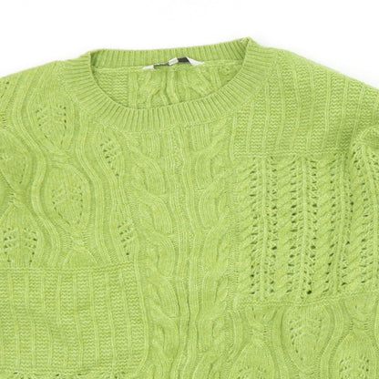 Womens UK Size S NEXT Green Pullover Jumper