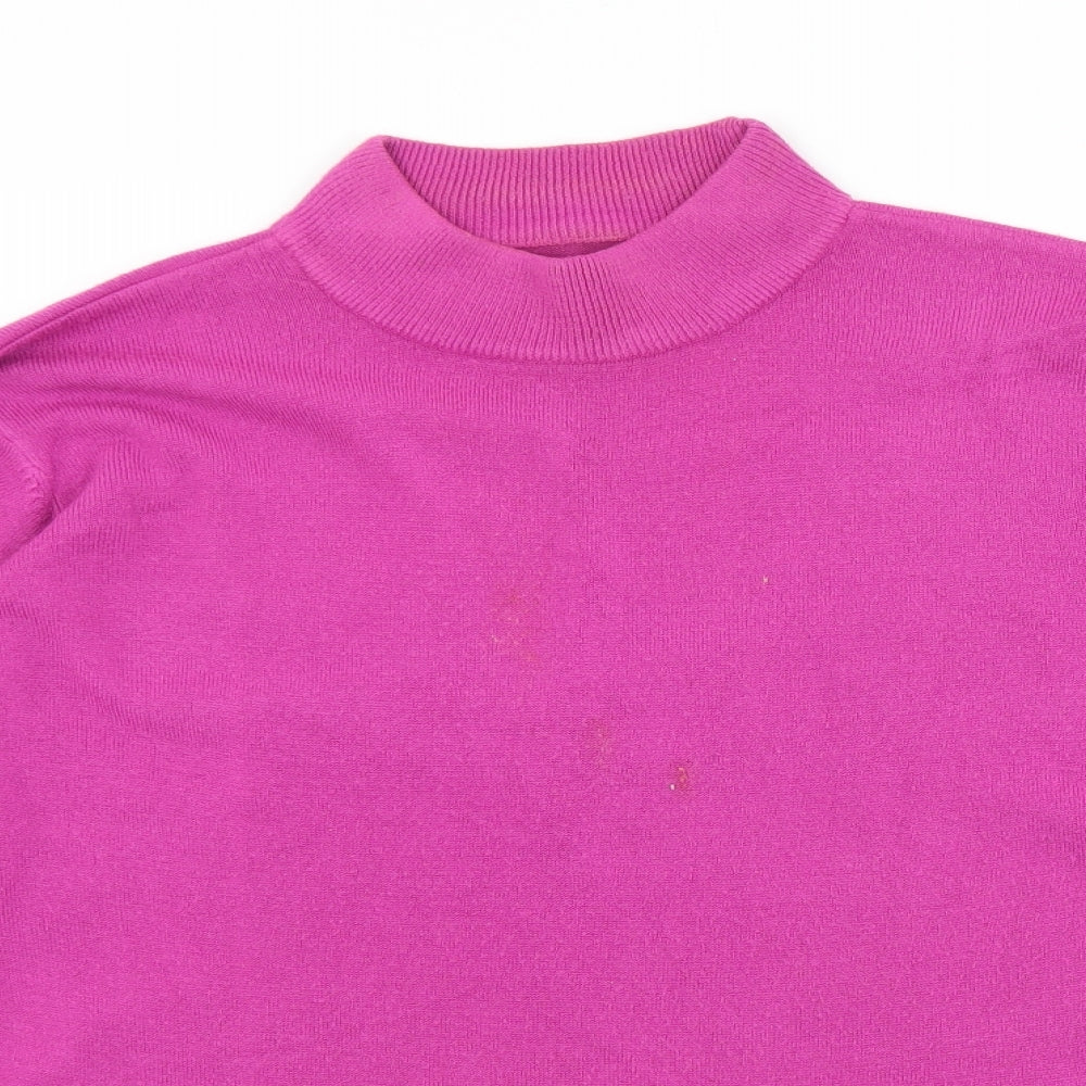 Womens UK Size XL Preworn Purple Pullover Jumper
