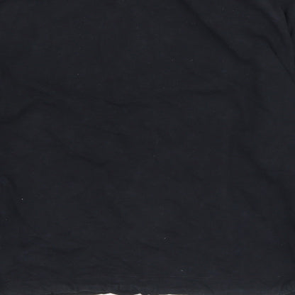 Pep & Co Womens Black  Cotton Pullover Sweatshirt Size 12   - Miami 12-14