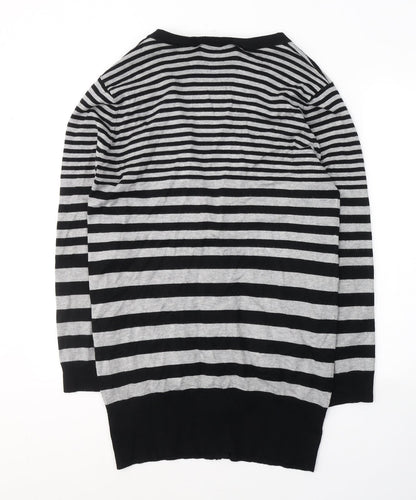 Womens UK Size 16 AMARANTO Black Cardigan Jumper