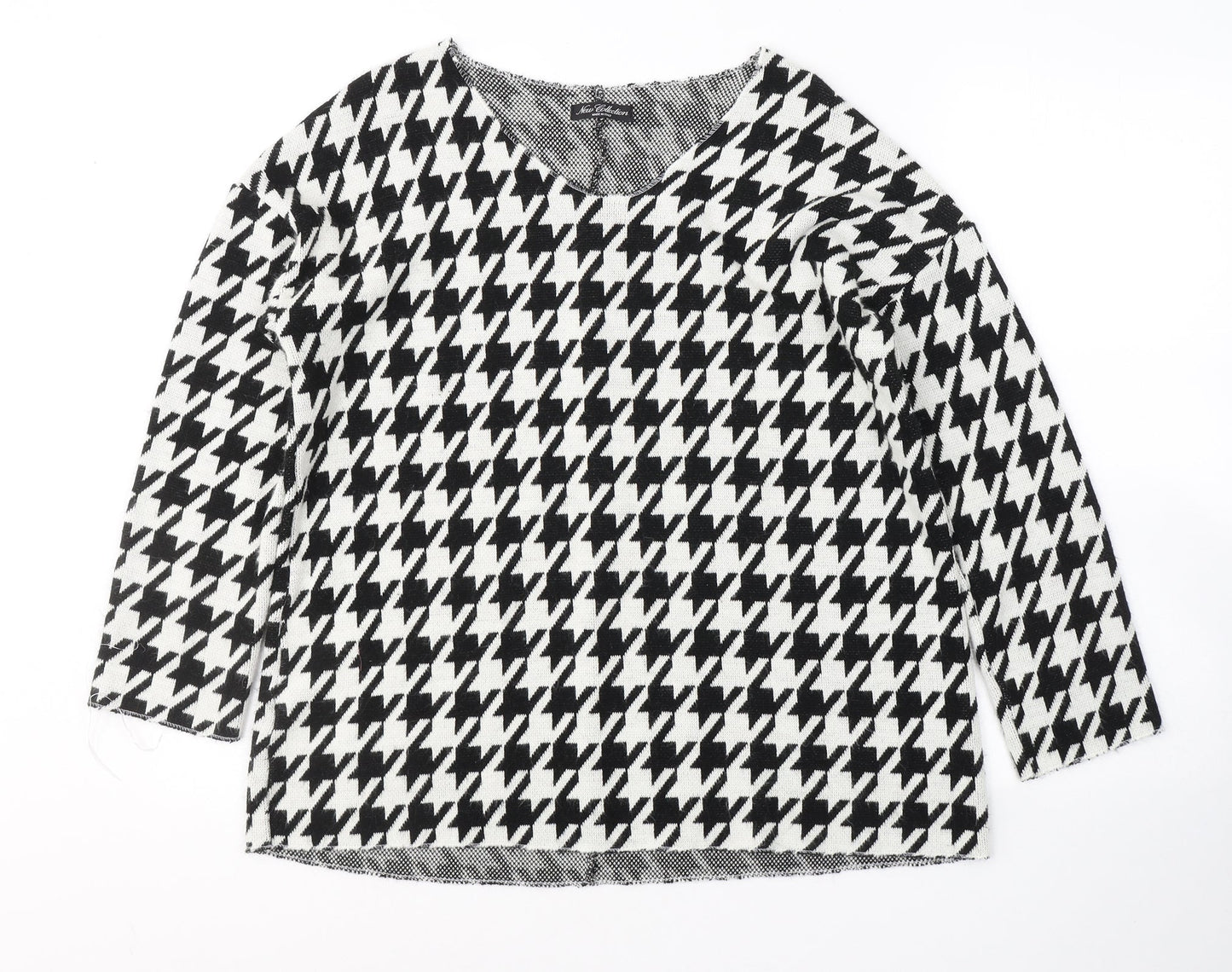 Womens UK Size M New Collection White Basic Blouse