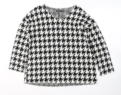 Womens UK Size M New Collection White Basic Blouse