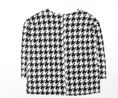 Womens UK Size M New Collection White Basic Blouse