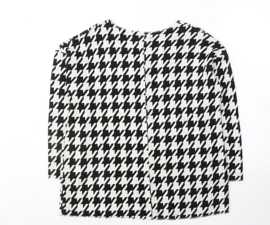 Womens UK Size M New Collection White Basic Blouse