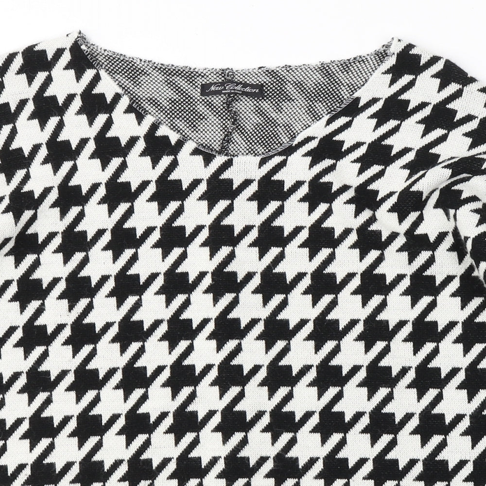 Womens UK Size M New Collection White Basic Blouse