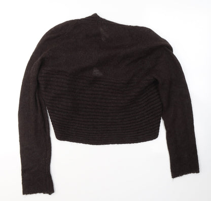 Womens UK Size S PLANET Brown Cardigan Jumper