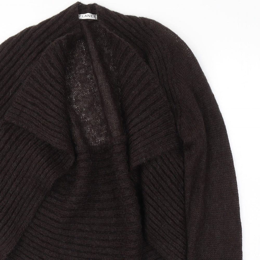Womens UK Size S PLANET Brown Cardigan Jumper