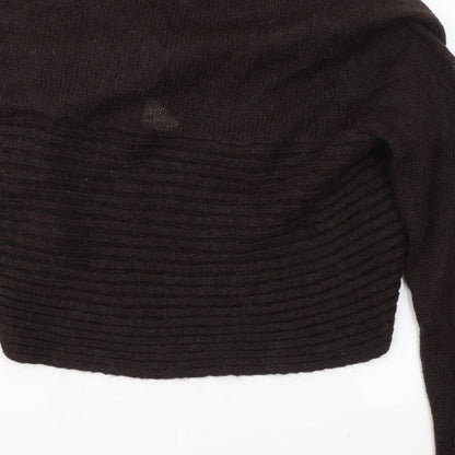 Womens UK Size S PLANET Brown Cardigan Jumper