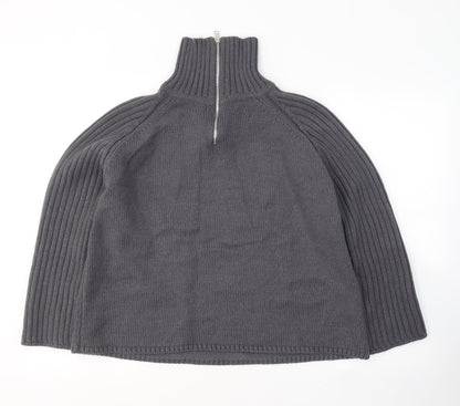 Womens UK Size 14 Marks and Spencer Grey Pullover Jumper