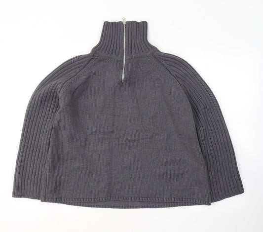 Womens UK Size 14 Marks and Spencer Grey Pullover Jumper