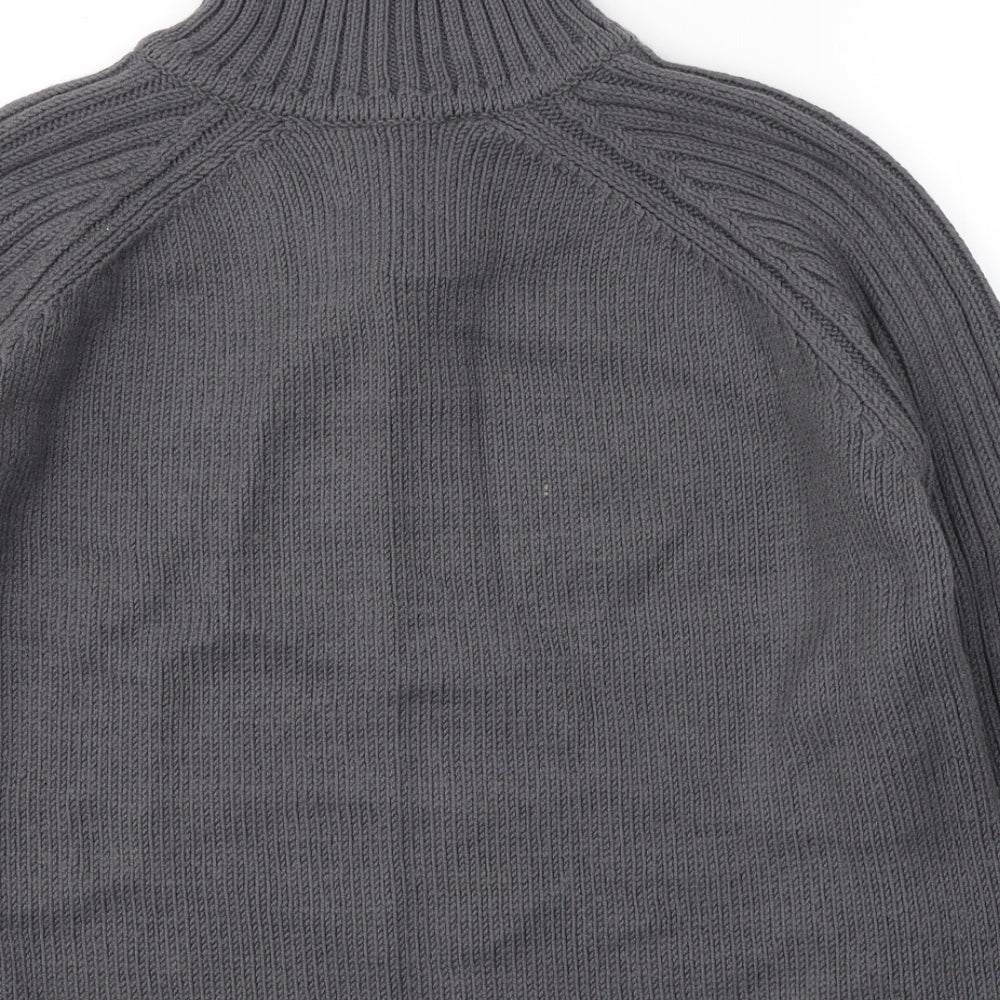 Womens UK Size 14 Marks and Spencer Grey Pullover Jumper