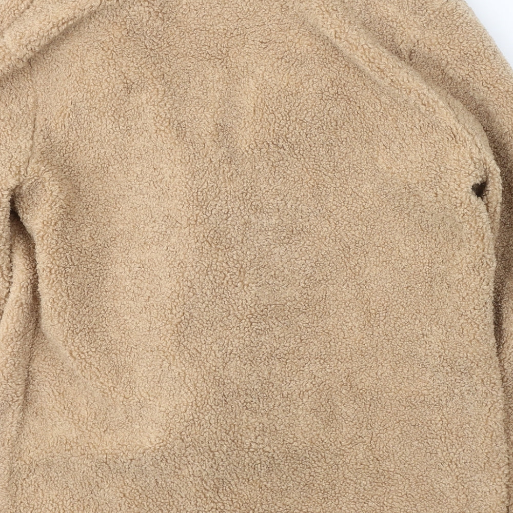 Womens UK Size 12 Selected Beige Pea Coat