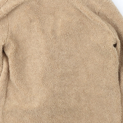 Womens UK Size 12 Selected Beige Pea Coat
