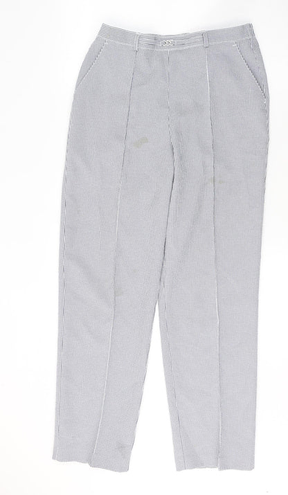 Womens UK Size 28 Preworn Regular Fit  White Trousers